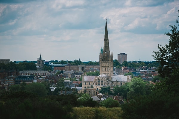 Norwich in UK Locations